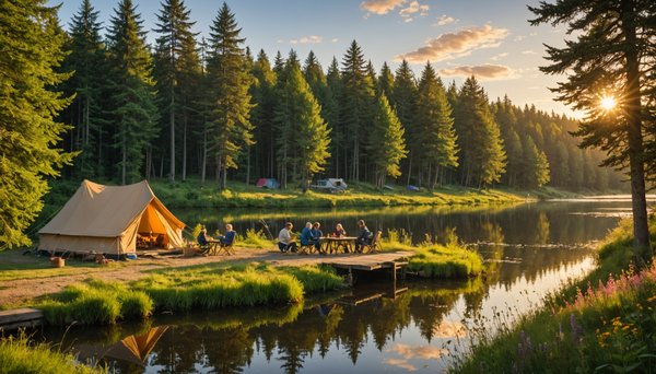 Top 10 des Campings à découvrir proche de Theix pour des vacances mémorables