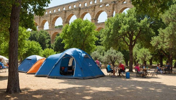 Séjour inoubliable au camping près du pont du gard