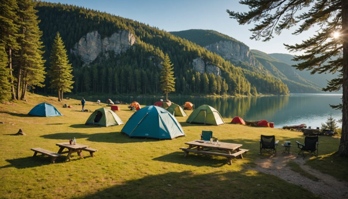 Profiter d’un camping à proximité du lac de sainte-croix
