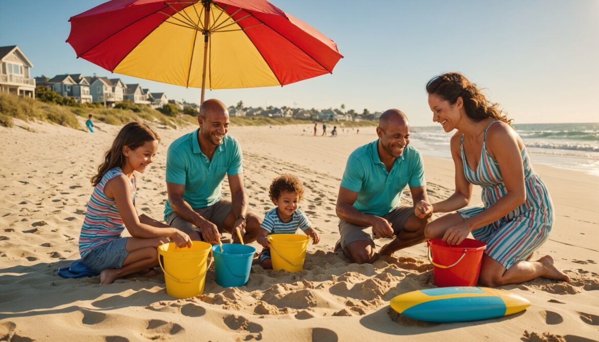 Les avantages de passer des vacances au bord de mer en famille